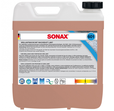 Sonax 601600 Limit Brilliant Wax 10-Litro